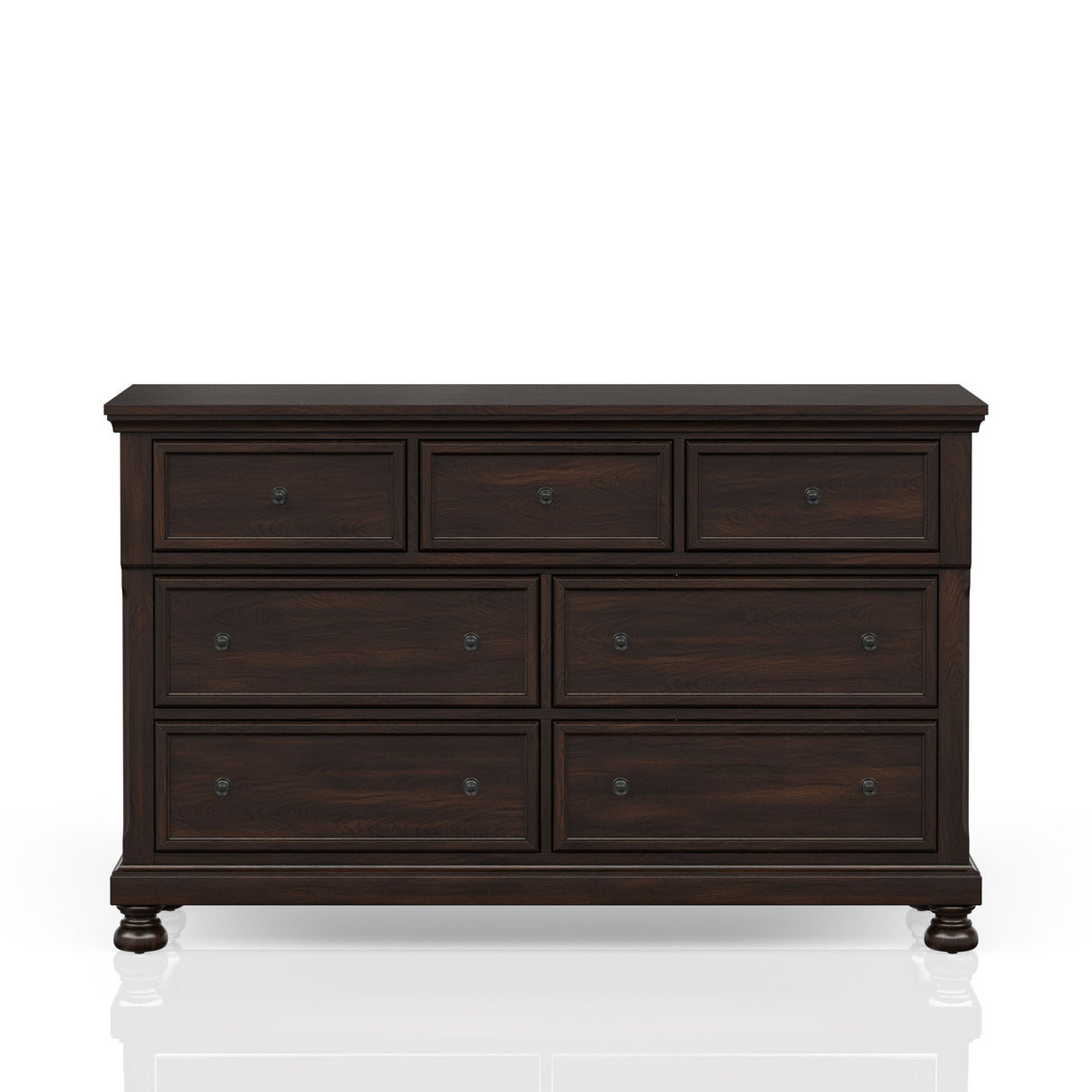 7 Seven Drawer Dresser - Cherry