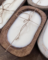 Dough Bowl Candle - Christmas