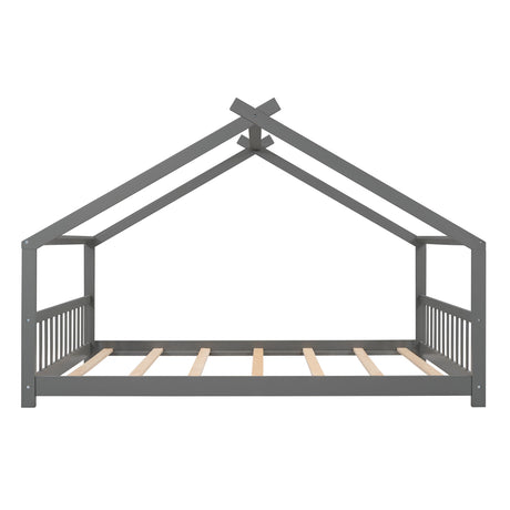 Wooden Playhouse Bed