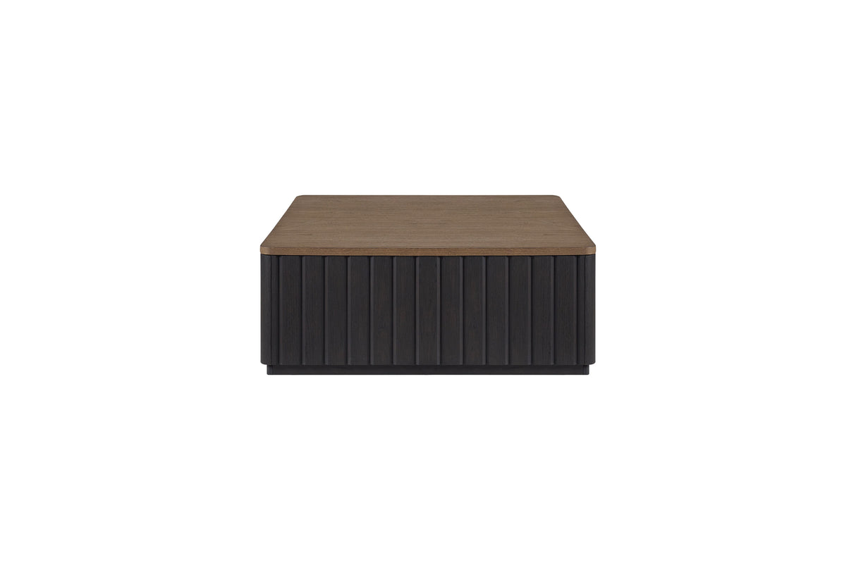 Channel - Cocktail Table With Casters - Black
