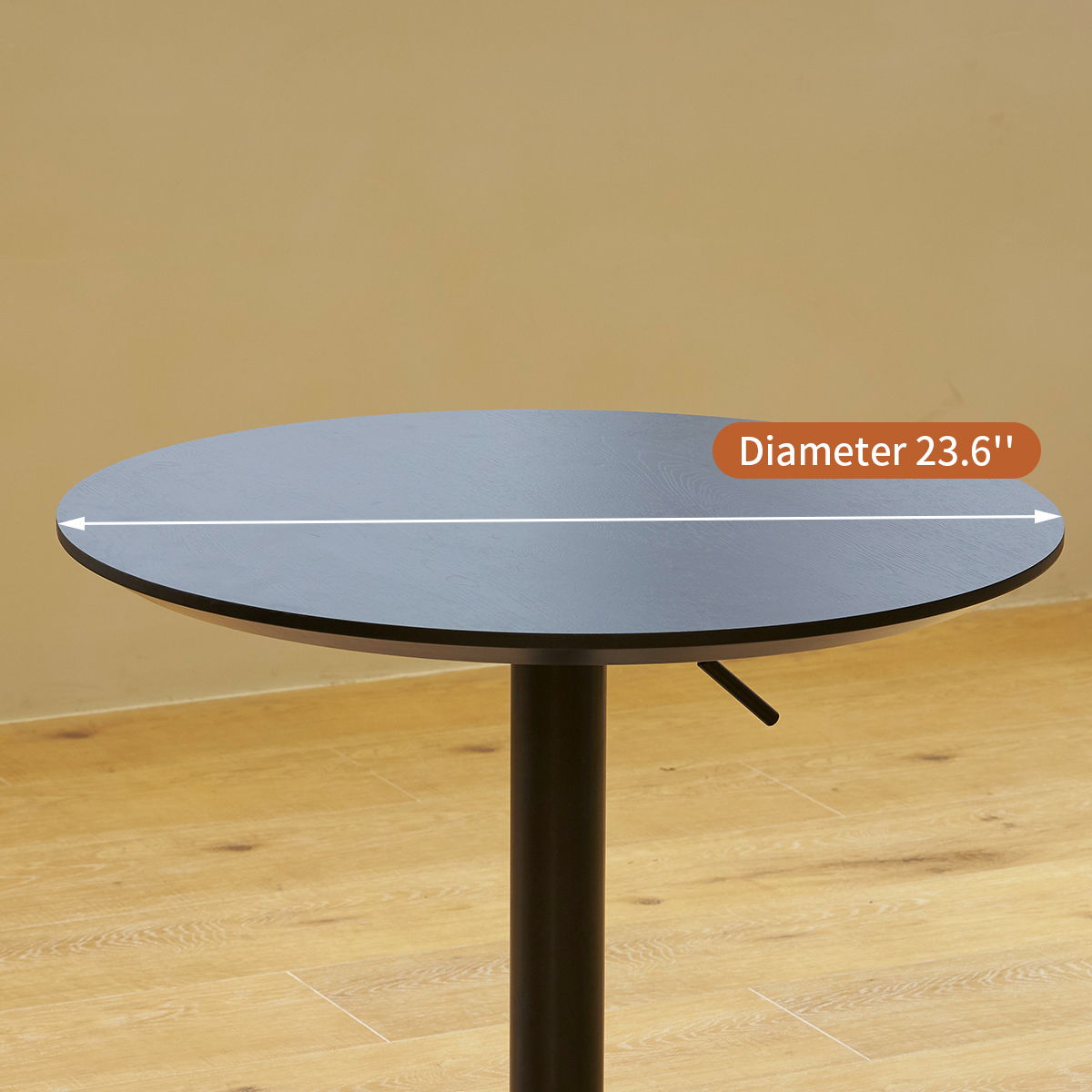 Movable, Adjustable, 360 Swivel Table With Star Base