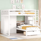 Bunk Bed With Wardrobe, Drawers