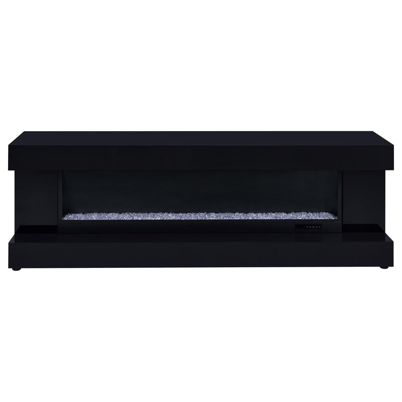 TV Stand Fireplace Console With Bluetooth Speaker