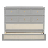 Murphy Bed With Large Drawers, Space Saving Design