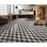 Hexagon Water Tiles For Floor And Wall (Set of 12)