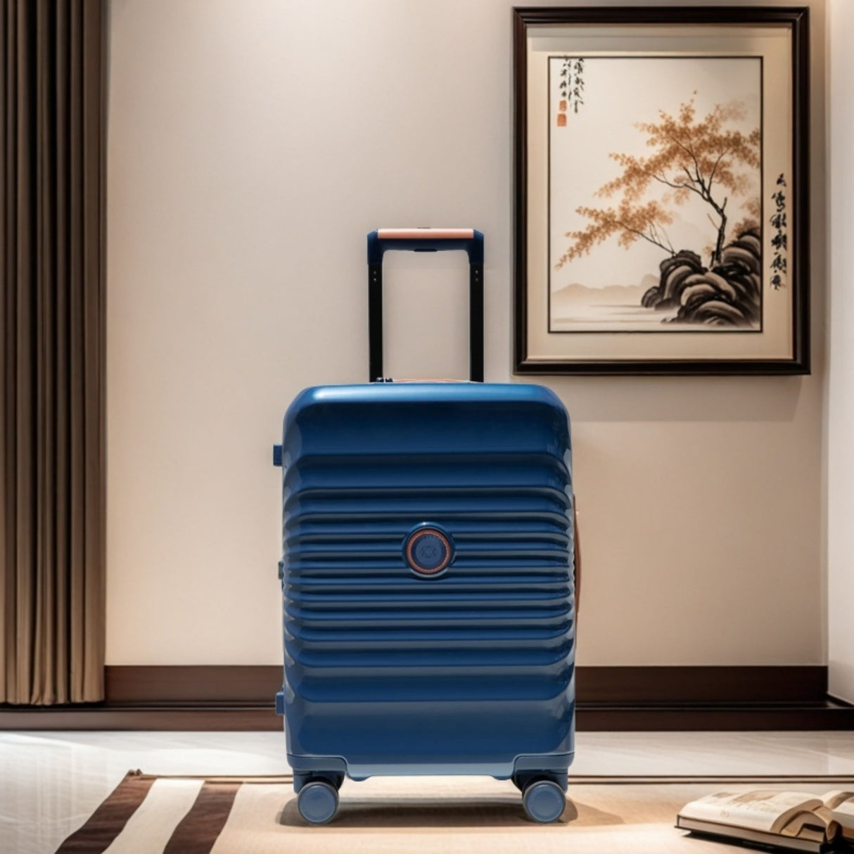 24" Luggage Lightweight Suitcase Tsa Lock USB Port Luggage Wheel