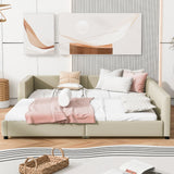 Upholstered Platform Bed, Mother & Child Bed