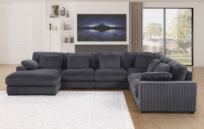 Nadine - Modular Corner Sectional Sofa With Left Facing Chaise