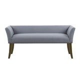Modern Design Bench Upholstery, Solid Wood Frame