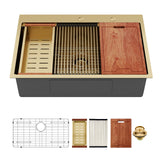 Drop In Kitchen Sink Stainless Steel 16 Gauge