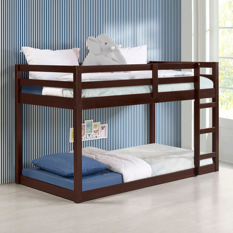 Gaston - Twin Loft Bed - Espresso