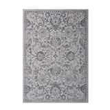 Marfi - 8' X 10' Oriental Area Rug - Gray / Silver