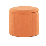 Lindsey - Contemporary / Glam Folding Storage Ottoman