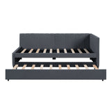 Upholstered Daybed, Sofa Bed Frame, No Box Spring Needed