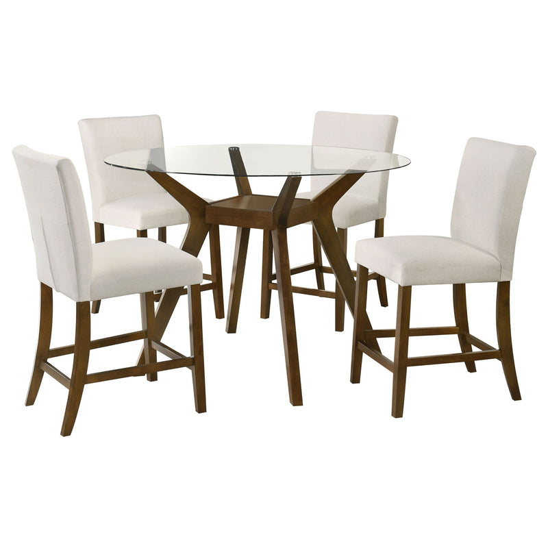 Flynn - 5 Piece Counter Height Dining Set