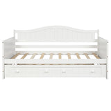 Wooden Daybed, Sofa Bed, No Box Spring Needed