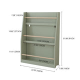 3 Tier Book Shelf, Compact Storage For Bedrooms