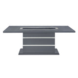 Ariya - Dining Table And Chair Set - Dark Gray
