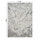 Geometrix - Contemporary Area Rug With Geometric 3D Effect