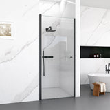 Semi Frameless Circular Pivot Shower Door With 1 / 4" Sgcc Tempered Glass