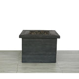 Fibre Reinforced Propane / Natural Gas Fire Pit Table - Charcoal