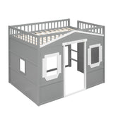 Elegant House Loft Bed With Ladder