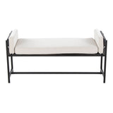 Kari - Farmhouse Luxe Design Bench