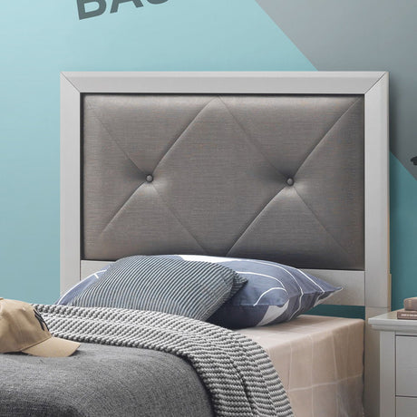 Primo - Twin Bed - Silver Champagne