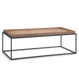 Carter - Tray Top Coffee Table - Natural Acacia