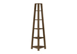Bookshelf, Bookcase, Etagere, Corner, 5 Tier, For Office, Contemporary & Modern