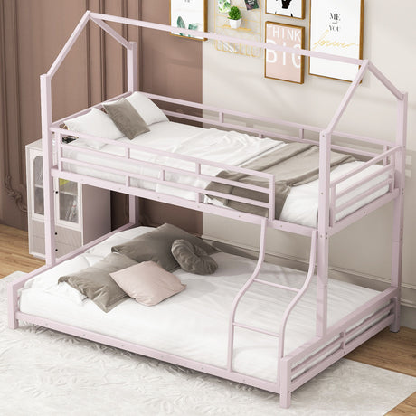 Sturdy Frame House Bunk Bed