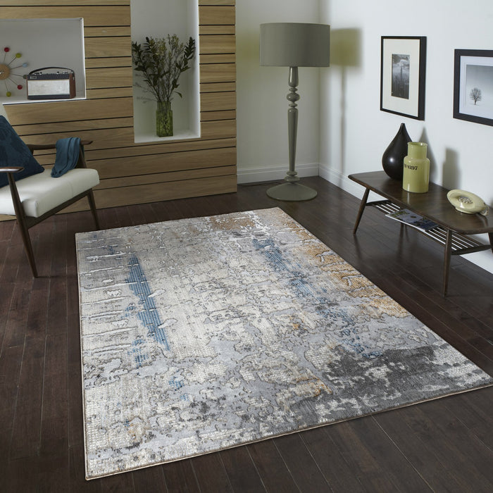 Textures GC_ART2001 Multi 7 ft. 10 in. x 9 ft. 10 in. Area Rug