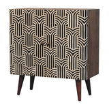 Edessa Bone Inlay Cabinet