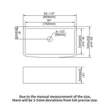 Farmhouse Sink, Apron Front Single Bowl With Arch Edge Design