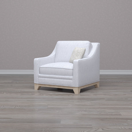 Lounge Chair With Casual Accent - Gray