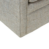 Wide Seat Swivel Arm Chair With 360 Degree Rotation