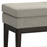 Carlson - Ottoman Bench, Mid Century Design