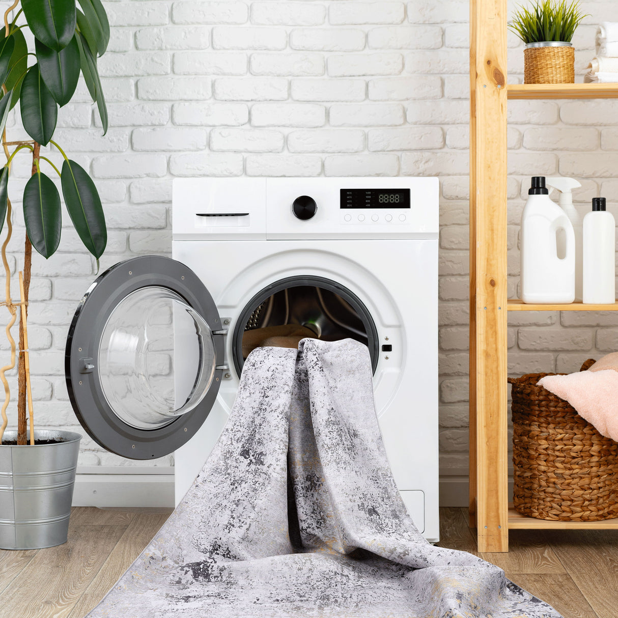 Maval - Stunning Area Rug, Washable