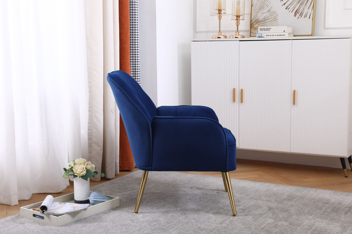 Modern Mid-Century Chair Tufted Sherpa Armchair For Living Room Bedroom Office