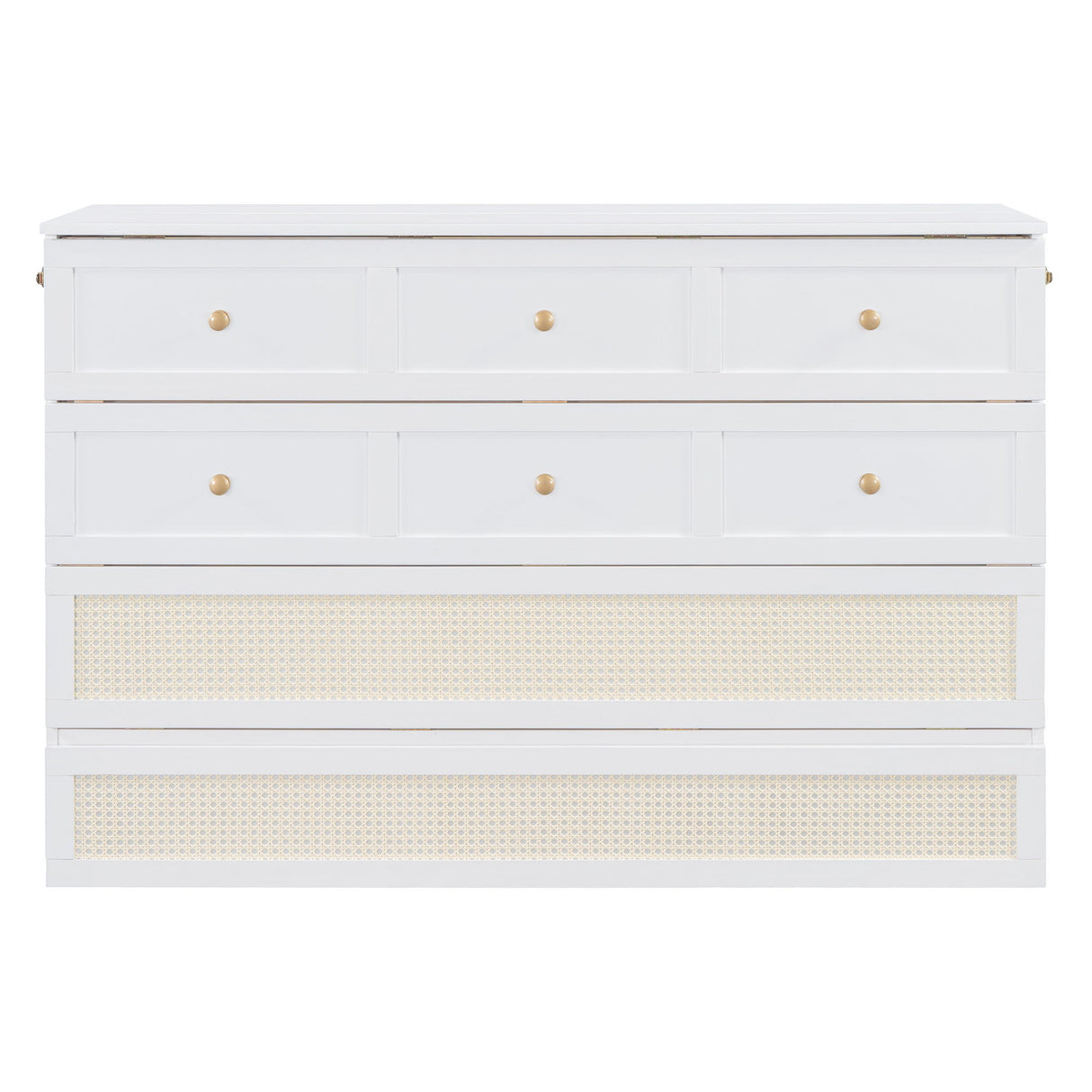 Murphy Bed With Large Drawers, Space Saving Design