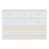 Murphy Bed With Large Drawers, Space Saving Design