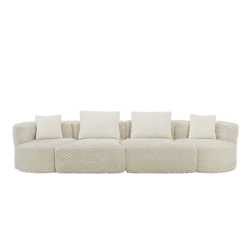 Modular Sectional Sofa With Free Combination Design