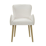 Qwin - Boucle Side Chair (Set of 2) - Beige