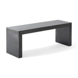 Acacia Wood Dining Bench, Farmhouse Style