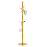 Modern Stainless Steel Spray Painted Hanger With Solid Wood Reinforcement