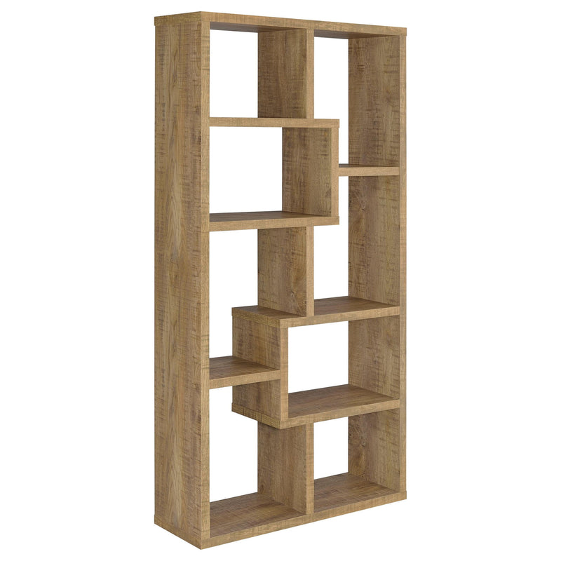 Currey - 6 Shelf Bookshelf - Mango Color