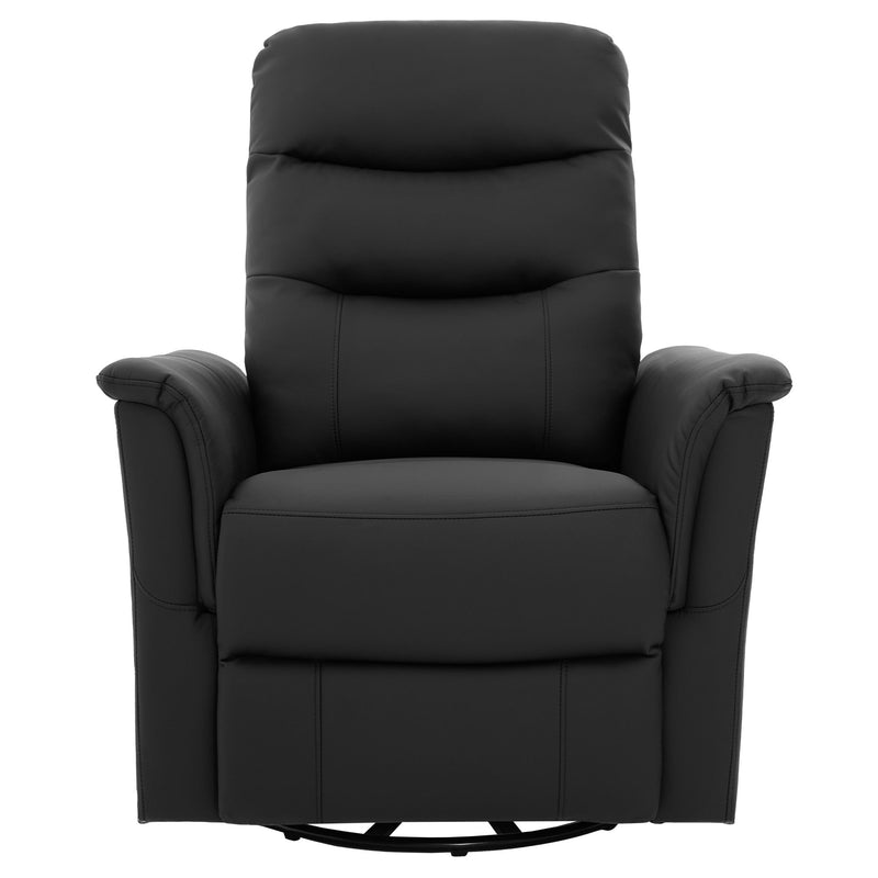 Manual Recliner Chair With 8 Point Massage And Swivel Function
