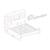 Urban - 5 Piece Set With Bookcase