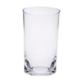 Halo - Leading Ware Oval Tritan Glasses (Set of 4) Hi Ball 15Oz Plastic Bpa Free - Clear