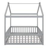 Bed House Bed Frame With Fence
